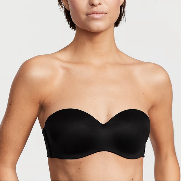 Victoria's Secret Other - Victoria’s Secret Strapless‎ Bra. 36D Black.